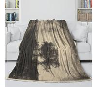 LXHASPIEO The Three Trees Soft Fleece Blanket - Rembrandt Soft Blanket Like A Hug In A Blanket - Birthday Gift for Hubby Boyfriend Girlfriend Neighbor - Gift for Yourself 80x90inch(200x230cm)