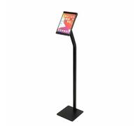 LXHELIVERY Anti-Theft Tablet Security Stand, Locking Support Base Kiosk, Rotating & Tilting Display Mount For Public Or Business Use(Black,16.9")