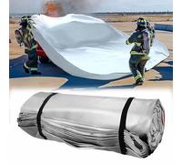LXHELIVERY Emergency Fire Blanket For Car - 1 PCS,Large Fiberglass Blanket For Electric/Fuel Vehicle Accidents(6x12 m/19.6x39.3 ft)
