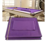 LXHJB Pool Table Felt - 9ft, Purple, Polyester, Pre-Cut for Bars, Clubs, Hotels (Progressive Class)