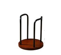 LXHZSY Paper Cup Holder Coffee Cups Dispenser Rack with Bamboo Base Beverage Drinking Paper Cup Holder for Party Office Home Kitchen(Black-C)