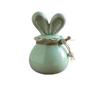 LXHZSY Pet Urns Ceramics Bunny Pet Urn Puppy Funeral Box Animal Memorials & Funerary Coffin Dog Memory Cremation(Color 01)