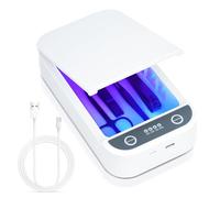 LXIANGN Nail Tool Sterilizer with Blue Light,Portable USB Sterilizer For Nail Tools Nail Cleaning Box Beauty Tool Cleaner Machine for for Nail Salon, Tweezers, Jewelry, Phone, Manicure Tools Cleaning