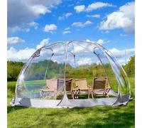 LXJBBD Bubble Tent Gazebo Weatherproof Instant Pop Up for Camping, Parties, Weddings - Accommodates 3-8 People, Large Transparent PVC Design