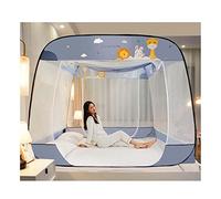LXJBBD Mosquito Net, Pop Up Dome Tent Insect Screen Canopy, Foldable Double Door Camping Curtain, Portable Travel Mosquito Protection