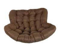 LXJBBD Outdoor Rocking Chair with Padded Cushion, Indoor Rattan Wicker Lounge Chair, Soft Furniture for Egg Hanging Basket Recliner