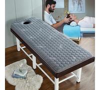 LXJDDLD Beauty Salon Bed Mattress with Breath Hole,Massage Table Lash Bed Mattress Topper Memory Foam,Trapezoidal Head Spa Bed Mattress Pad,without Bed,Style,70x190cm 6cm