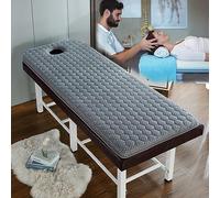 LXJDDLD Beauty Salon Bed with Breath Hole, Massage Table, Trapezoidal Head Spa Mattress, 80x190cm 6cm