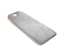 LXJDDLD Foldable Beauty Salon Mattress,0.8/1.6/2.4In Thick Memory Foam Mattress Topper for Massage Table,Spa Bed Mattress Pad,Square/Round/Trapezoidal Head(Bed Not Included),Grey T,70x185cm 2cm