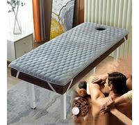 LXJDDLD Massage Mattress Pad,Mattress Topper with Breath Hole for Sofa Bed,Memory Foam Mattress Topper for Massage Table,Massage Accessories Protective Pad with Square Head,Gray,60x180cm 6cm