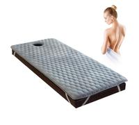 LXJDDLD Massage Table Padding Topper Memory Foam,Grey Lash Bed Mattress Pad,Massage Bed Mattress Topper with Breathe Hole,Non-Slip Spa Table Cushion Topper for Beauty Salon,4cm,S 70x185cm