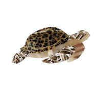 LXJLXD Acetic Hair Claw Marine Life Shape Hair Clip Strong Holding Hair Jaw Clip Acetate Hair Claw Clip Accessories for Woman(Deep Tortoise Shell)