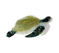 LXJLXD Acetic Hair Claw Marine Life Shape Hair Clip Strong Holding Hair Jaw Clip Acetate Hair Claw Clip Accessories for Woman(Green Shell Turtle)