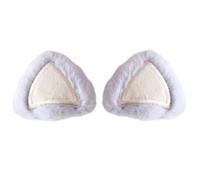 LXJLXD Cartoon Plush Ears Headbands Accessories Lovely Animal Headwear Adjustable Hairy Hair Accessory for Women and Teens(Purple Cat Ears)