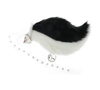 LXJLXD Cat Ear Headband Wagging Tail Dynamic Ear Cosplay Ears Fursuit Masquerade Halloween Cosplay Party(Rabbit Tail)