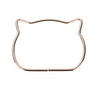 LXJLXD for Cat Ear Metal Bag Handle Replacement for Shoulder Bags Making Handb