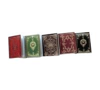 LXJLXD Novelty Ancient Books Shape Hairpins Hot Girl Spring Hair Clip Carnivals Photography Hair Clip for Woman Ponytail(9 Black Coffee Book)