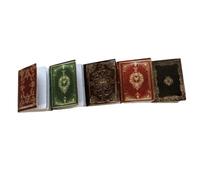 LXJLXD Novelty Ancient Books Shape Hairpins Hot Girl Spring Hair Clip Carnivals Photography Hair Clip for Woman Ponytail(5 Red And Black Book)