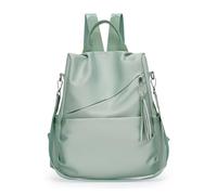 LXJLXD Women Backpack Purse Theft Backpack Adjustable Convertible Shoulder Strap Waterproof Travel Daypack Shoulder Bag(Green)