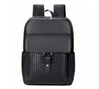 LXJYDN Backpack Men Fashion Pu Computer Backpack Large Capacity Commuter Backpack Suitable For 15.6 Inch Notebook