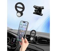Lxkyanteu Car Phone Holder for Jeep Renegade 2015-2024 Auto Accessories, Cell Phone Mount Compatible with MagSafe, 360° Rotation, Hands Free Not Affect Air Vent