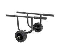 LXLAEOANG 220.46lbs Stainless Steel Boat Dolly Cart Transport Carrier for Small Boats Up to 16.54 Inch in Width Fishing Boats Kayaks