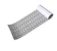 LXLAEOANG 2400 * 550 * 5mm Self-adhesive Faux Boat Decking Sheet | Hexagon Cut Mats EVA Foam Flooring Pad Accessories