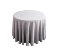 LXLAEOANG 6 Pcs Conference Wedding Decorative Round Tablecloths Birthday Banquet Dining Table Cover for Office Business, Dinner(Color 2,Diameter 180cm)