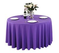LXLAEOANG Conference Wedding Decoration Table Cloth Round Table Cover Hotel Banquet Events Birthday Party Celebration for Office Business, Dinner(Color 17,320cm)