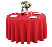 LXLAEOANG Conference Wedding Decoration Table Cloth Round Table Cover Hotel Banquet Events Birthday Party Celebration for Office Business, Dinner(Color 8,240cm)