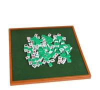 LXLAEOANG Folding Mahjong Table Portable Mini 144 mahjong box Traditional Game Travel Foldable Mah jong Table
