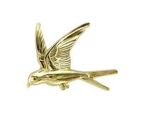 LXLAEOANG Furniture Handles Zinc Alloy Bird Shape Door Handle Single Hole Swallow Knob Vintage Wardrobe Drawers Cabinets Knob Pulls(Color 2)