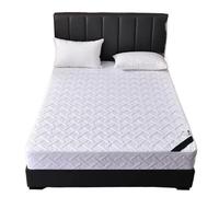 LXLAEOANG Mattress Cover Six-sided All-inclusive Mattress Cover Double-sided Bedspread Protective Dust Proof Zipper Type Mattress Protector(White,135x190x25cm)