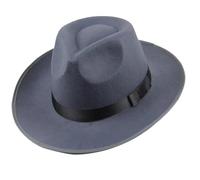 LXLAEOANG Men’S Dress Hat Sun Visor Men Women Hard Felt Wide Brim Fedora Hat Autumn Vintage Cap Bow Decor Formal Hat For Men(Grey)