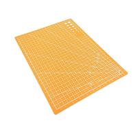 LXLAEOANG Professional A3 A4 A5 Cutting Mat PVC Self-healing Non Slip DIY Cutting Board Patchwork Mat Pad Manual DIY Knife Art Tool for Sewing, Quilting(A4 yellow)