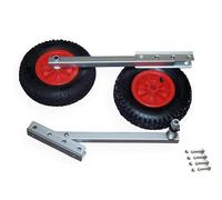 LXLAEOANG Stainless Steel Boat Transom Launching Wheel Dolly Inflatable Yacht Launch Wheels