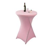 LXLAEOANG Table Cover Cloth Round for Birthday Party Show, Wedding, Hotel Decoration, Conference for Office Business, Dinner(Color 12,60cm Round 110cm H)