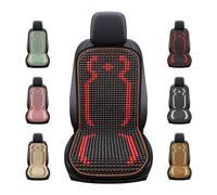 LXLHZD Car Seat Cushion Pad Natural Cooling Durable Cushion Cooling Breathable Beaded seat Covers for Cars car seat Beads for Autumn Stress Free Keeps The Back from Getting Sweaty (B)