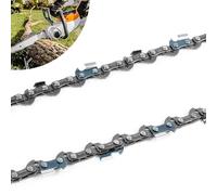 LXlingxin 8 Inch Chainsaw Chain 2 Pcs 050" Gauge, 3/8" LP pitch, 33 Drive Links Fits for Chicago Sun Joe Harbor Freight Earthwise Greenworks Oregon