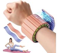 Lxlivn Wrist Weights, Ankle Weights for Women, 2 Pack (1.1LB Each)-Stackable Magnetic, Silicone (Waterproof), Non-Slip, Easy Wear, Adjustable (Men & Women), Ideal for Jogging/Yoga & More