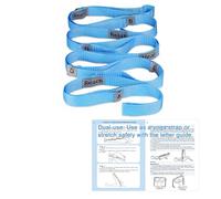 LXLOVESM Stretching Strap,Non-Elastic Yoga Straps Stretch Band with Letters & Remarks10 Loops for Physical Therapy,Exercise, Pilates, Dance,Gymnastics