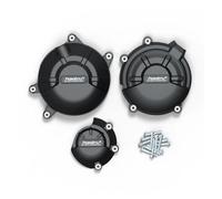 LXLQJUKN Engine Guards Starter Cover For Honda CBR500R CB500F CB500X 2013-2018 Motorcycle Engine Guard Nylon Fiber Stator Cover Crankcase Kit Engine Timing Part Covers (Color : Black)