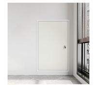 LXLZYXSF Customizable White Access Panel for Drywall, Large Attic Door Cover Plate Wall/Ceiling Inspection Hatch Maintenance Gate Lockable(45x95cm(18x38in))