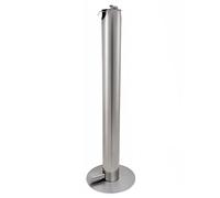 LXLZYXSF Foot-Operated Hand Sanitizer Dispenser Floor Stand, Touchless Hand Soap Holder - Factory/Hotels Halls/Office, Stainless Steel