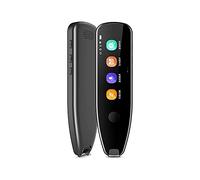 LXMBHAM X5 Real-Time Voice Translator Pen Scanner Offline Languages Russian Portable Instant Translation for Tourism Business (Color : Black) decoration Warm as ever