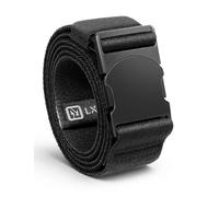 LXMY Belts for Men, Elasticated Work Belts for Men, Metal Free Buckle, No Holes Adjustable Belt Up to 47", for Adventure and Every Occasion