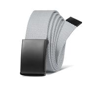 LXMY Belts for Men,Work Belts for Men,Mens Adjustable Canvas Fabric Nylon Golf Belt Fits Anywhere(Light Gray)