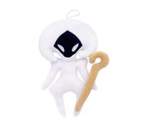 LXMYSHAO Hollow Knights Characters Plush Doll | 25 CM / 9.84 Inch Silksongs Figure Plush Toys | Hollow Knights Cosplay Cushion Accessories (White)