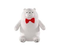 LXMYSHAO We Cute Bears Characters Plush Doll | 25 CM / 9.84 Inch Figure Plush Toys | We Cute Bears Cosplay Cushion Accessories (White)