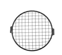 LXNBVC8ZS Motorcycle headlight guard Motorcycle Universal Headlight Protector Guard 6.5inch Motorbike Light Metal Cover Mesh Grill